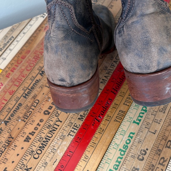 Dan Post Dark Brown Heeled Boots - Picture 6 of 8